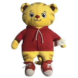 DANIEL TIGER Talking Plush/Stuffed Toy PBS Fred Rogers Company 13”  2019
